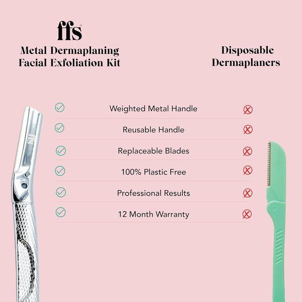 FFS Beauty Dermaplaning Starter Kit - Silver