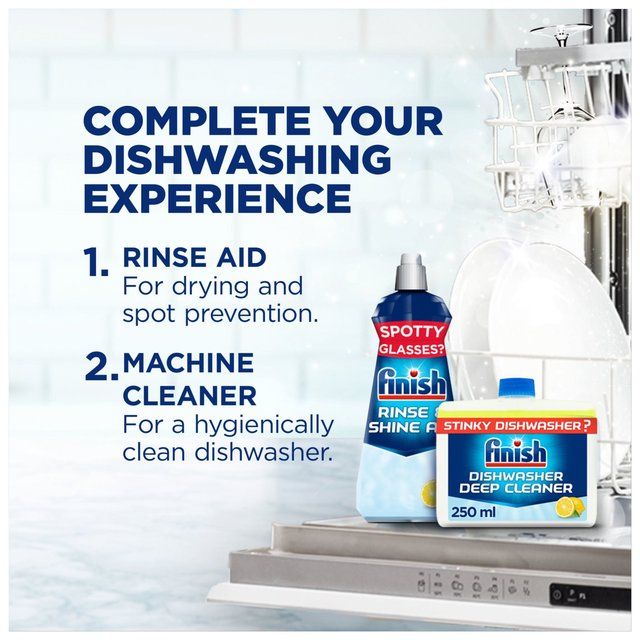 Finish Power Dishwasher Tablets Lemon Scent 90 per pack