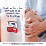 Flarin Joint & Muscular Pain Relief 200mg Capsules 12 per pack