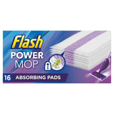 Flash Power Mop Multi-Surface Absorbing Pad Refills 16 per pack