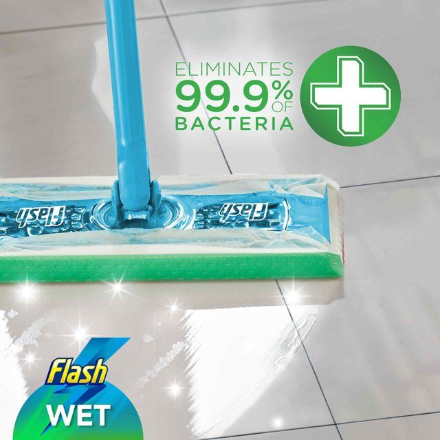 Flash Speed Mop Wet Cloth Multi-Surface Refills Crisp Lemons 24 per pack