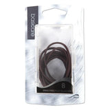 Flat Snag Free Hair Bands Brown 8 per pack