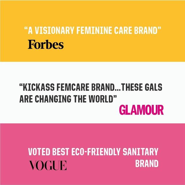 FLO Sanitary Bamboo Pads Winged & Ultra-Long 10 per pack