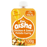 For Aisha Authentic Indian Chicken & Sweet Potato Curry Pouch 7 mths+ 130g