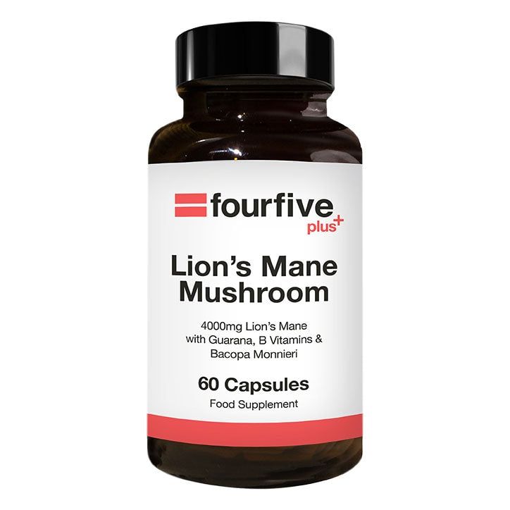 Fourfive Lions Mane Complex Energy & Focus 4000mg 60 Capsules
