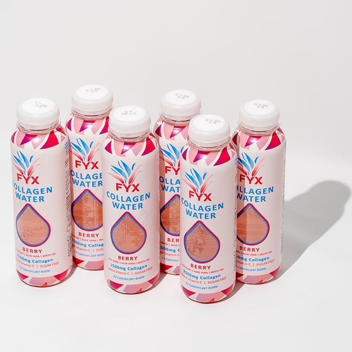 FYX Collagen Water Lemon & Lime 6x 400ml