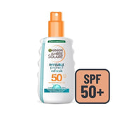Garnier Ambre Solaire Invisible Protect SPF 50 Sun Spray Bottle 200ml