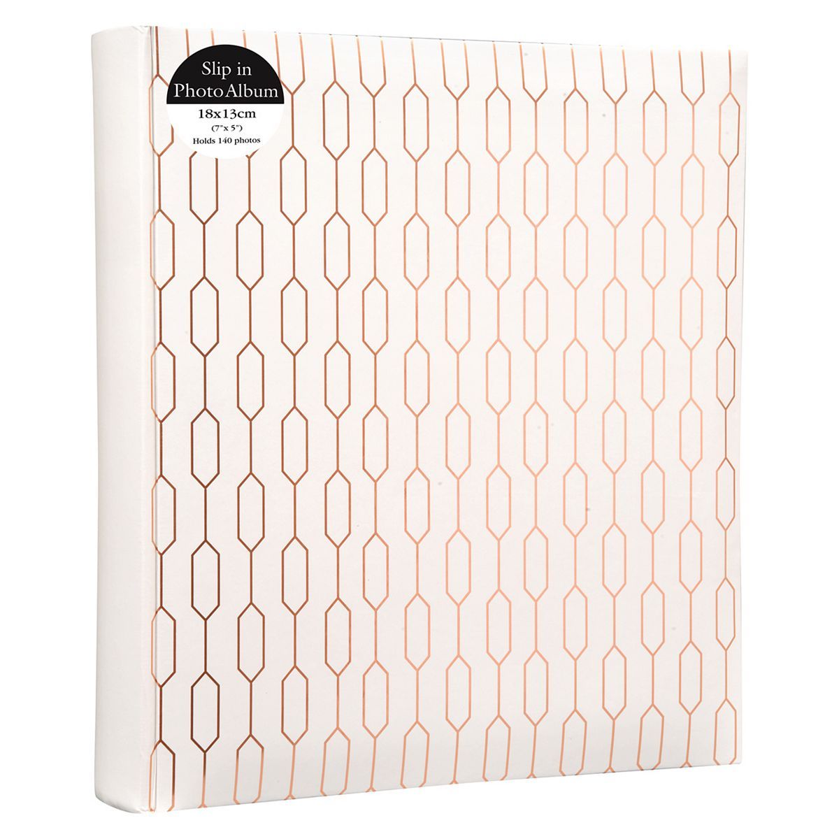 Geometric Shape Slip-in Photo Album 7x5 - 140 photos