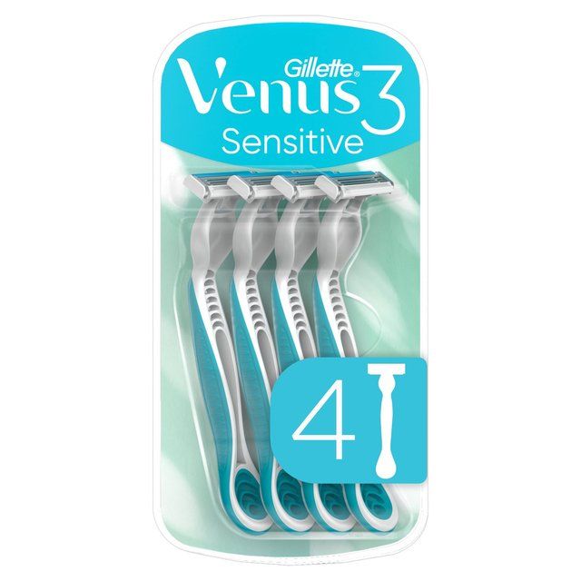 Gillette Venus 3 Disposable Razors Sensitive 4 per pack