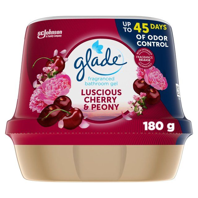 Glade Bathroom Gel Luscious Peony & Cherry 180g