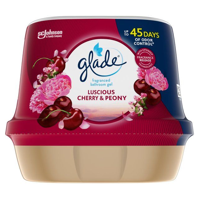 Glade Bathroom Gel Luscious Peony & Cherry 180g