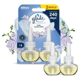 Glade Plug In Twin Refill Electric Scented Oil Clean Linen 2 x 20ml