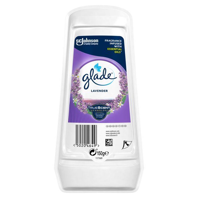 Glade Solid Bathroom Gel Lavender Air Freshener 150g