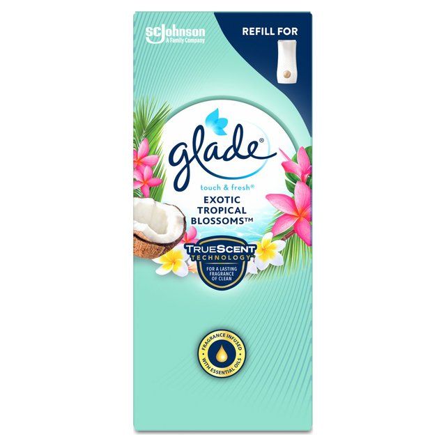 Glade Touch & Fresh Refill Exotic Tropical Blossom Air Freshener 10ml