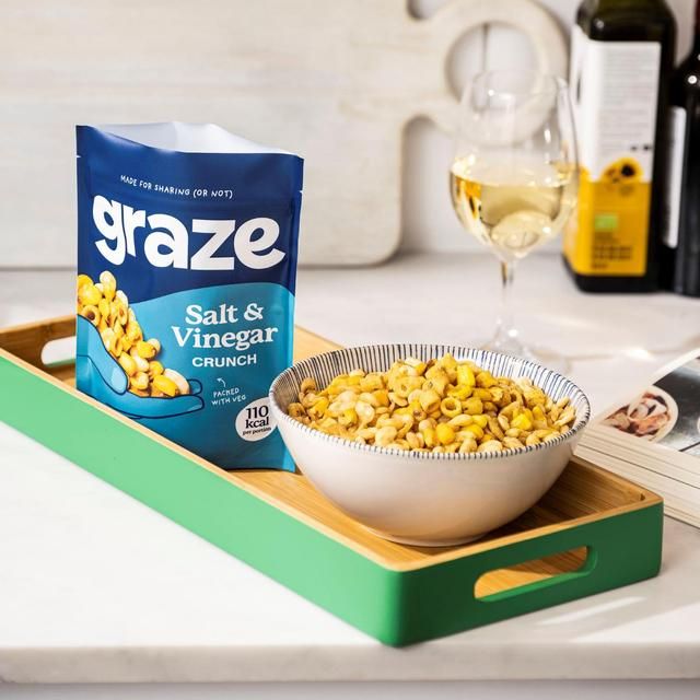 Graze Vegan Salt & Vinegar Mixed Sharing Snacks 100g
