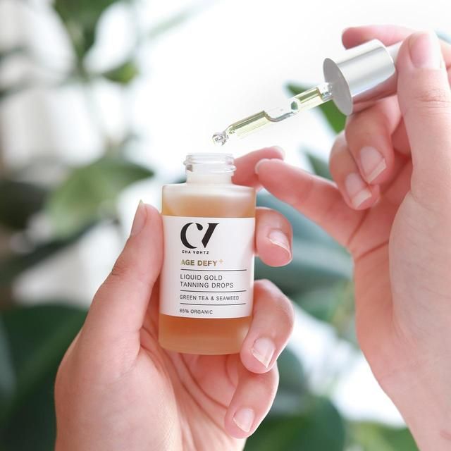 Green People Age Defy+ Liquid Gold Tanning Drops 30ml