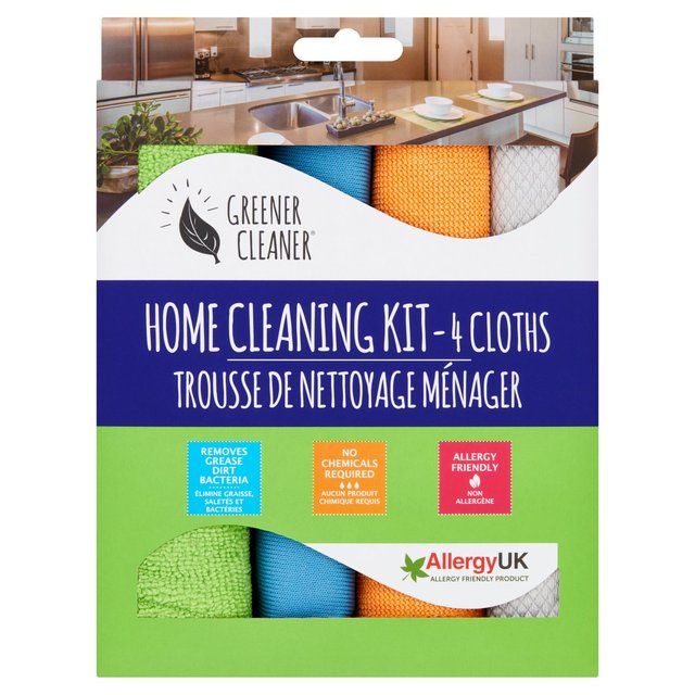 Greener Cleaner Home Cleaning Kit 4 per pack