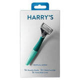 Harry’s Men’s 5 Blade Razor, Tropical Green