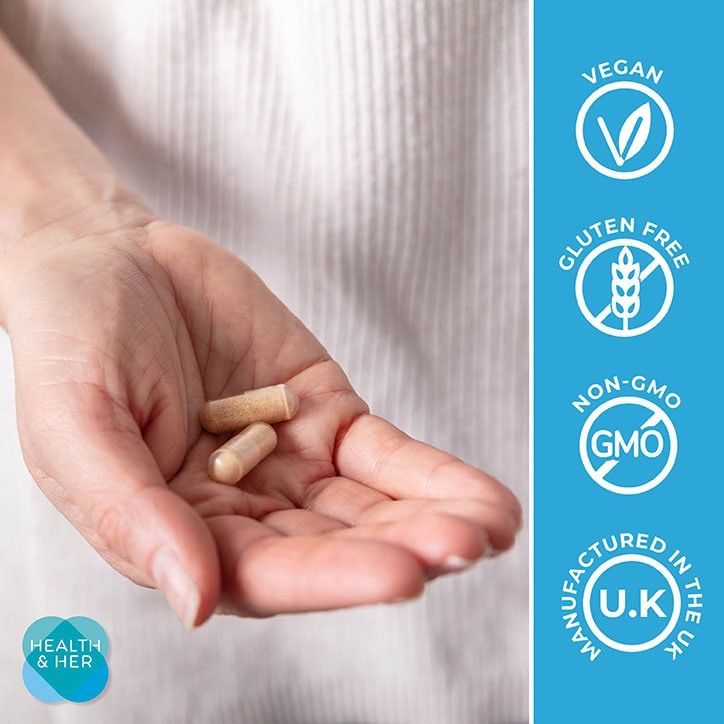 Health & Her Perimenopause Biome Food Supplement 60 Capsules