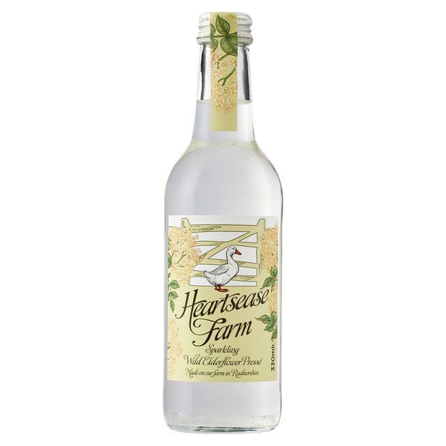 Heartsease Farm Sparkling British Elderflower Presse 330ml