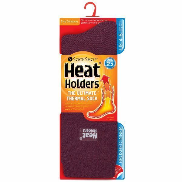 Heat Holders Ladies Original Thermal Socks 4-8 UK