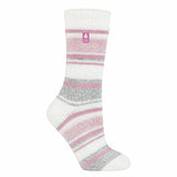 Heat Holders Ladies Thick Warm Thermal Socks 4-8 UK Ivory (Palma)