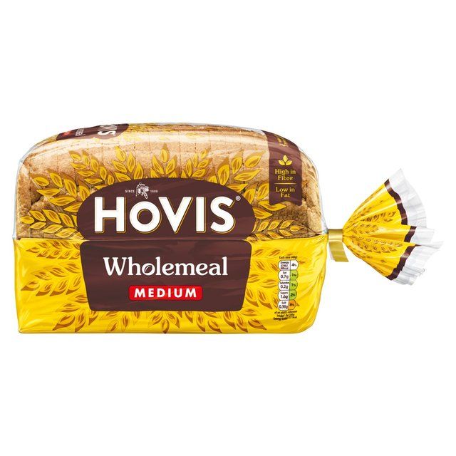 Hovis Tasty Wholemeal Medium Sliced Bread 800g