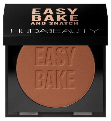 Huda Beauty Easy Bake and Snatch Pressed Brightening & Setting Powder Coffee Cake