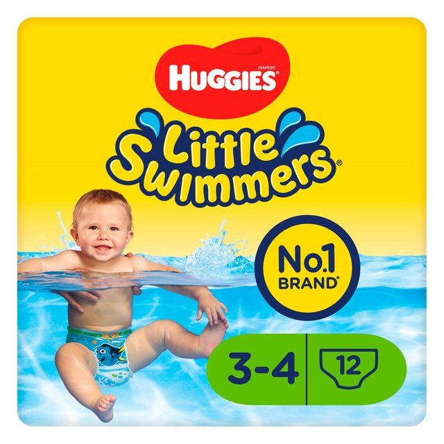 Huggies Little Swimmers Swim Nappies Size 3-4 (7-15kg) 12 per pack