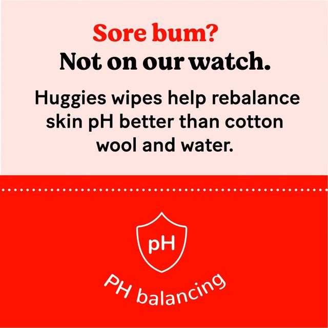 Huggies Pure 99% Water Baby Wipes 56 per pack