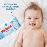 Huggies Pure 99% Water Baby Wipes Multipack 4 x 56 per pack