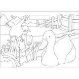 IglooBooks - Farmyard Colouring Pad