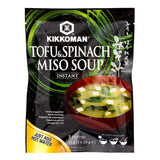 Kikkoman Instant-Tofu-Spinat-Miso-Suppe