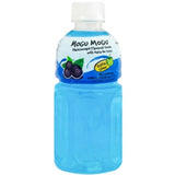 Mogu Mogu Getränk mit schwarzem Johannisbeergeschmack und Nata De Coco