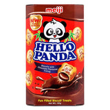 Meiji Hello Panda Kekse mit Schokoladengeschmack 明治 熊貓朱古力夾心餅