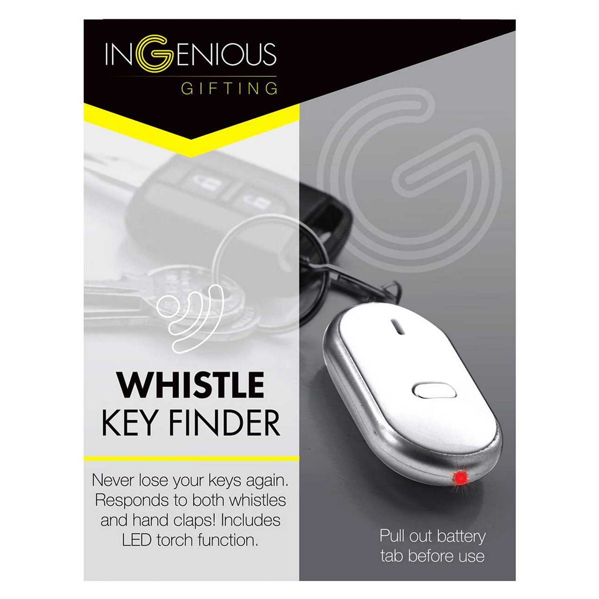 Ingenious Whistle Key Finder