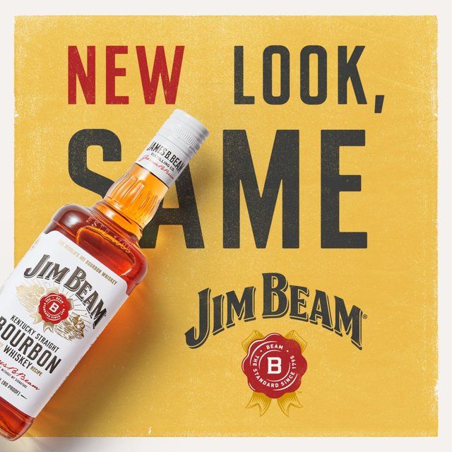 Jim Beam Kentucky Bourbon Whiskey 1L
