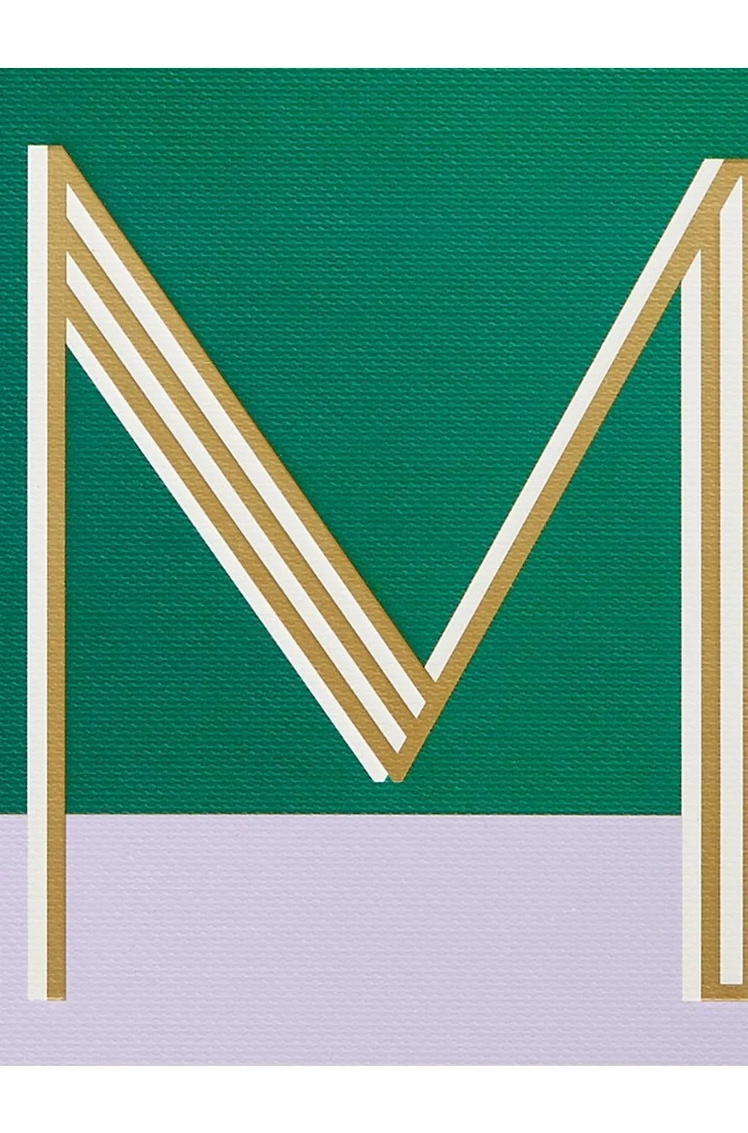 John Lewis A5 Colour Block Initial Notebook M