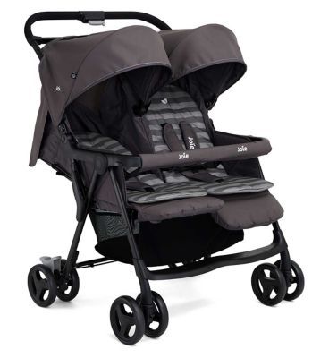 Joie Aire Twin Pushchair - Dark Pewter