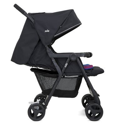 Joie Aire Twin Pushchair - Rosy & Sea