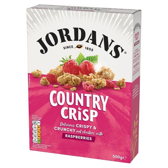 Jordans Country Crisp Raspberry Breakfast Cereal 500g