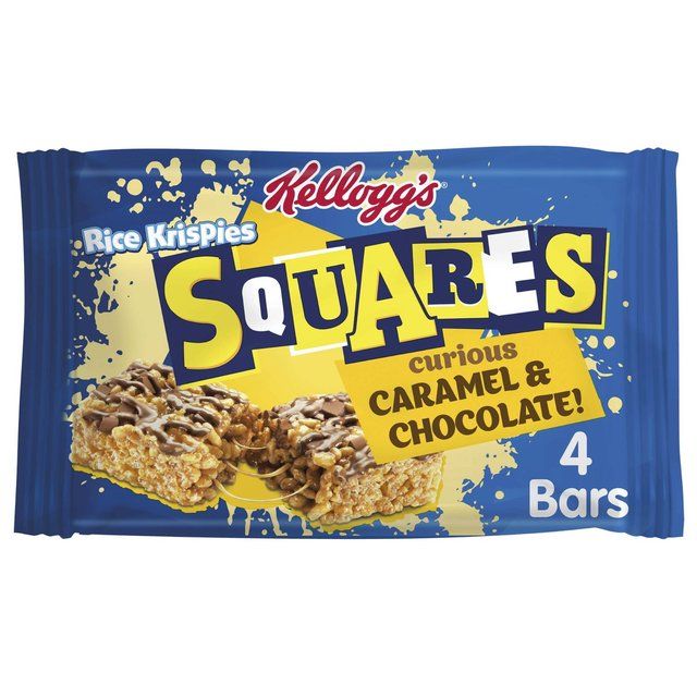 Kellogg's Chocolate Caramel Krispie Squares 4 x 36g