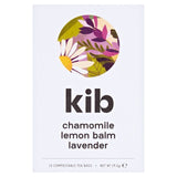 Kib Chamomile Lemon Balm Lavender Herbal Tea 15 per pack