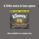 Kleenex Extra Large Facial Tissues - Twin Box 2 x 90 per pack