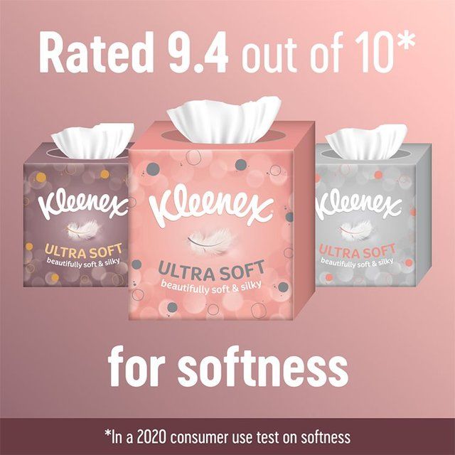 Kleenex Ultra Soft Cube Facial Tissues - Single Box 48 per pack