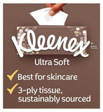 Kleenex Ultra Soft Extra Long Tissues Single Compact Box 40s