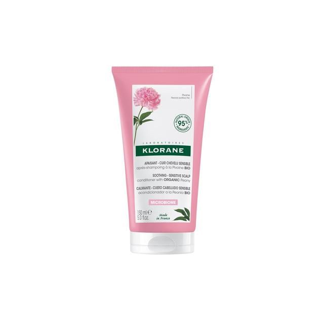 Klorane Soothing Conditioner with Organic Peony for Sensitive Scalps 150ml