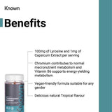 Known Thermogenic Support Vegan Gummy Supplements x 60
