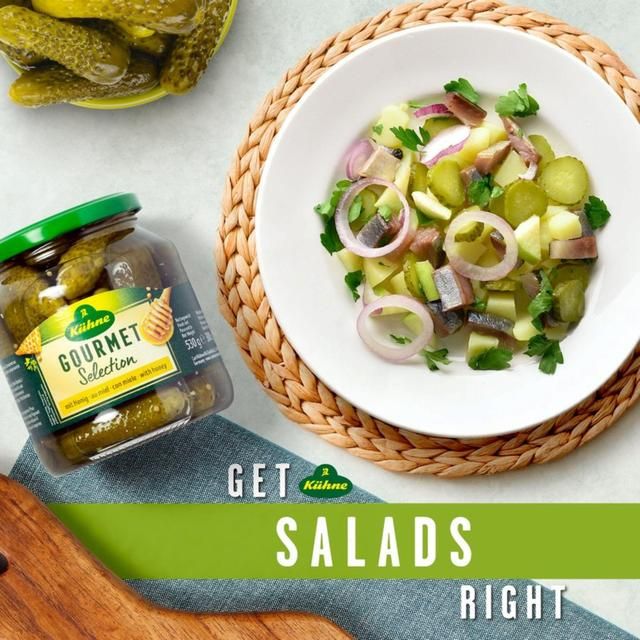 Kuhne Gourmet Selection with Honey 530g