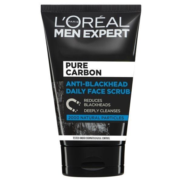 L'Oreal Men Expert Charcoal Face Scrub Exfoliator 100ml